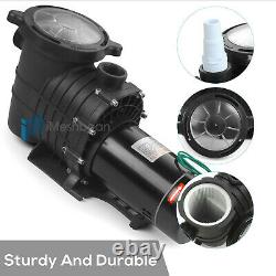 1 1/2HP For Hayward Swimming Pool Pump Motor In/Above Ground with Strainer Filter