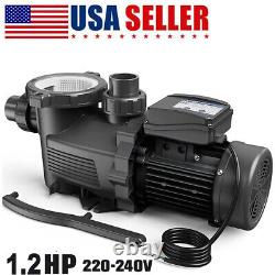 1.2-3.0HP 220-240V 1.5 NPT IN/Above GROUND Swimming POOL PUMP MOTOR For Hayward
