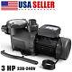 1.2-3 Hp Swimming Pool Pump Motor Max Head Lift 64ft In/above Ground Pump 2200w