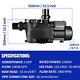 1.2/3hp High Speed Super Pump For Hayward In-ground Above-ground Swimming Pool