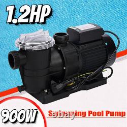 1.2HP Pool Pump, 3630 GPH, 220V Above Ground Inground Swimming Pool Pump 50-60HZ