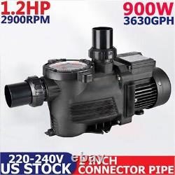 1.2HP Swimming Pool Pump Motor For Hayward In/Above Ground with Strainer Filter