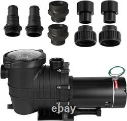 1.5/2.0/2.5 HP Self Priming Swimming Pool Pump Strainer 115/230V In/Above Ground