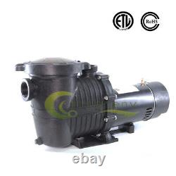 1.5/2HP 110-240V INGROUND Swimming POOL PUMP MOTOR with Strainer 3450RPM 60HZ