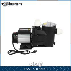 1.5 HP 1100W Swimming Pool Pump Above/Inground With Motor 110-120V/60Hz