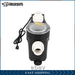 1.5 HP 1100W Swimming Pool Pump Above/Inground With Motor 110-120V/60Hz