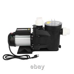 1.5 HP 1100W Swimming Pool Pump Above/Inground With Motor 110-120V/60Hz