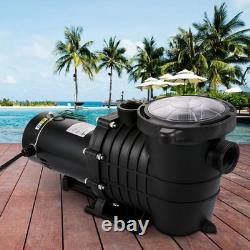 1.5 HP Inground Swimming Pool Pump, High Efficiency Water Filtration System