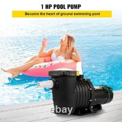 1.5 HP Inground Swimming Pool Pump, High Efficiency Water Filtration System