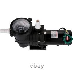 1.5 HP Inground Swimming Pool Pump, High Efficiency Water Filtration System
