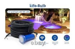 1.5 Inch Pool Light for Inground Pool with 100 Foot Cord Swimming Pool