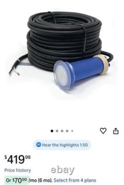 1.5 Inch Pool Light for Inground Pool with 100 Foot Cord Swimming Pool Ligh