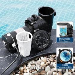1.5HP 0.36hp Swimming Pool Pump Dual Speed Motor 1100With270W In/Above Ground