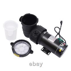 1.5HP 1100W Swimming Pool Pump In/Above Ground Fish Ponds with Strainer Basket