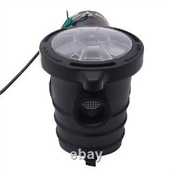 1.5HP 1100W Swimming Pool Pump In/Above Ground Fish Ponds with Strainer Basket