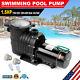 1.5hp 110v Above-ground Swimming Pool Pump Motor Strainer Generic For Hayward Us