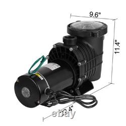 1.5HP 115/230v Inground Swimming Pool Pump Motor Strainer Hayward Replacement