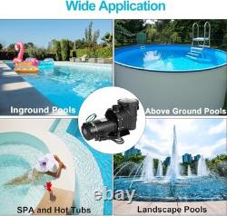 1.5HP 115/230v Inground Swimming Pool Pump Motor Strainer Hayward Replacement