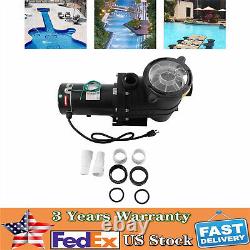 1.5HP 1Speed IN GROUND Swimming POOL PUMP MOTOR Strainer Above Inground 115/230V