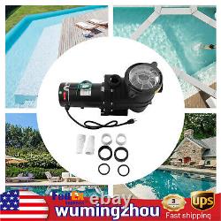 1.5HP 1Speed IN GROUND Swimming POOL PUMP MOTOR Strainer Above Inground 115/230V