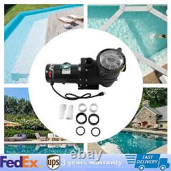 1.5HP 1Speed IN GROUND Swimming POOL PUMP MOTOR Strainer Above Inground 115/230V