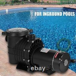 1.5HP 1Speed IN GROUND Swimming POOL PUMP MOTOR Strainer Above Inground 115/230V