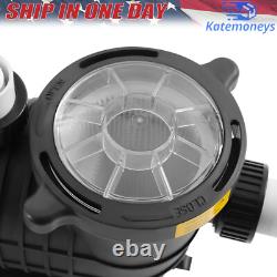1.5HP 1Speed IN GROUND Swimming POOL PUMP MOTOR Strainer Above Inground 115/230V