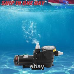 1.5HP 1Speed IN GROUND Swimming POOL PUMP MOTOR Strainer Above Inground 115/230V