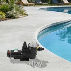1.5HP 1Speed In Ground Motor Strainer Swimming Pool Above Inground Pump 115/230V