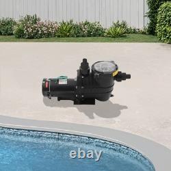 1.5HP 1Speed In Ground Motor Strainer Swimming Pool Above Inground Pump 115/230V