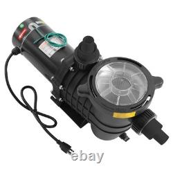 1.5HP 1Speed In Ground Motor Strainer Swimming Pool Above Inground Pump 115/230V