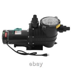 1.5HP 1Speed In Ground Motor Strainer Swimming Pool Above Inground Pump 115/230V
