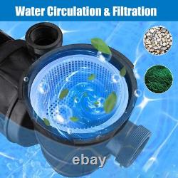 1.5HP 2 Speed Above/Inground Swimming Pool Pump Motor 90/42GPM 69FT Hmax 230V