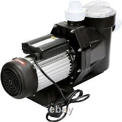 1.5HP 7500GPH Inground Swimming POOL PUMP MOTOR withStrainer For Hayward 110-120V