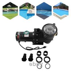 1.5HP In Ground Swimming Pool Above Inground Pump Motor Strainer 410L/min 1100W