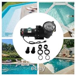 1.5HP In Ground Swimming Pool Above Inground Pump Motor Strainer 410L/min 1100W