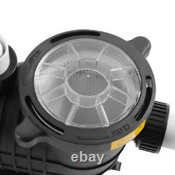 1.5HP In Ground Swimming Pool Above Inground Pump Motor Strainer 410L/min 1100W