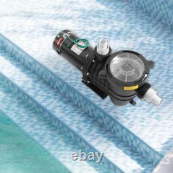 1.5HP In Ground Swimming Pool Above Inground Pump Motor Strainer 410L/min 1100W