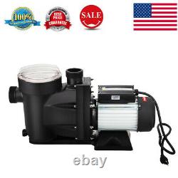 1.5HP In-Ground Swimming Pool Pump Motor Strainer Above Ground Energy Efficient