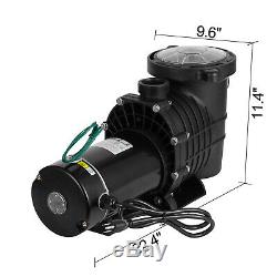 1.5HP In-Ground Swimming Pool Pump Spa Motor Water Strainer Above Ground