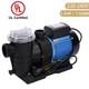 1.5hp Single Speed Swimming Pool Pump Energy Efficient Strainer 6815gph Us Stock