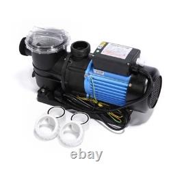 1.5HP Single Speed Swimming Pool Pump Energy Efficient Strainer 6815GPH US STOCK