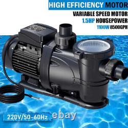 1.5HP Swimming Pool Pump For Pentair with UL 220v Commercial Variable Speed Pump