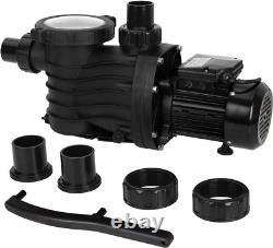 1.5HP Swimming Pool Pump In/Above Ground with Motor Strainer Basket, 4740 GPH