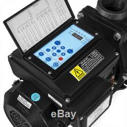 1.5HP Swimming Pool Pump Variable Speed Pump Digital LCD In-Ground Pool 230V