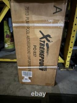 1.5HP Variable 2-Speed Swimming Pool Pump High Flow Above-Ground Swimming Pump S