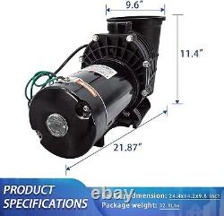 1.5HP for Hayward Swimming Pool Pump Motor In/Above Ground with Filter Basket