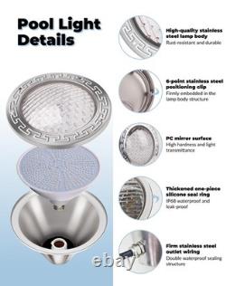10 120V Replacement Pool Light for for Pentair Amerlite & Hayward AstroLite