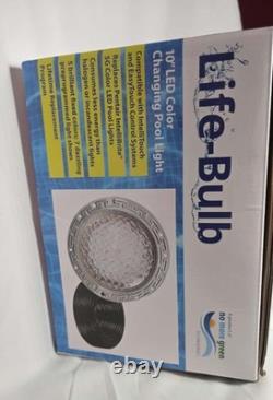 10 Inch Intelli Color Pool Light for Inground Pool 100 Ft Cord Swimming Pool