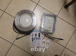 10 Inch LED Inground Pool Light, 12V 60W 100Ft Smart Swimming Pool Lighting